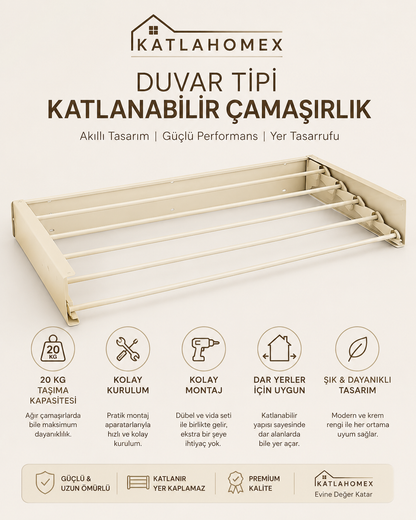 Katlana Bilir Çamaşırlık
